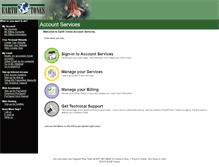 Tablet Screenshot of memberservices.earthtones.com